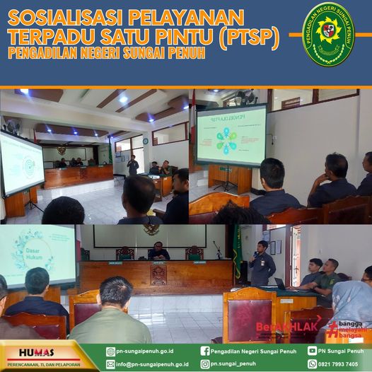 SOSIALISASI PELAYANAN TERPADU SATU PINTU (PTSP)